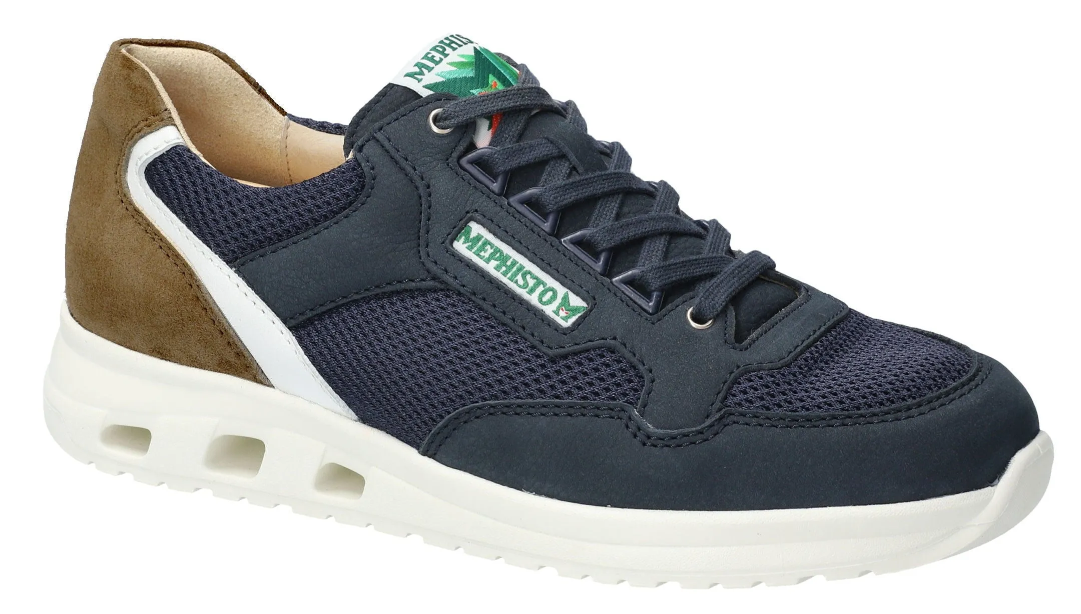 Mephisto Jansen Air Jeans Blue Nubuck