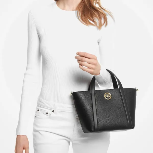 MICHAEL Michael Kors Hadleigh Small Leather Tote Bag