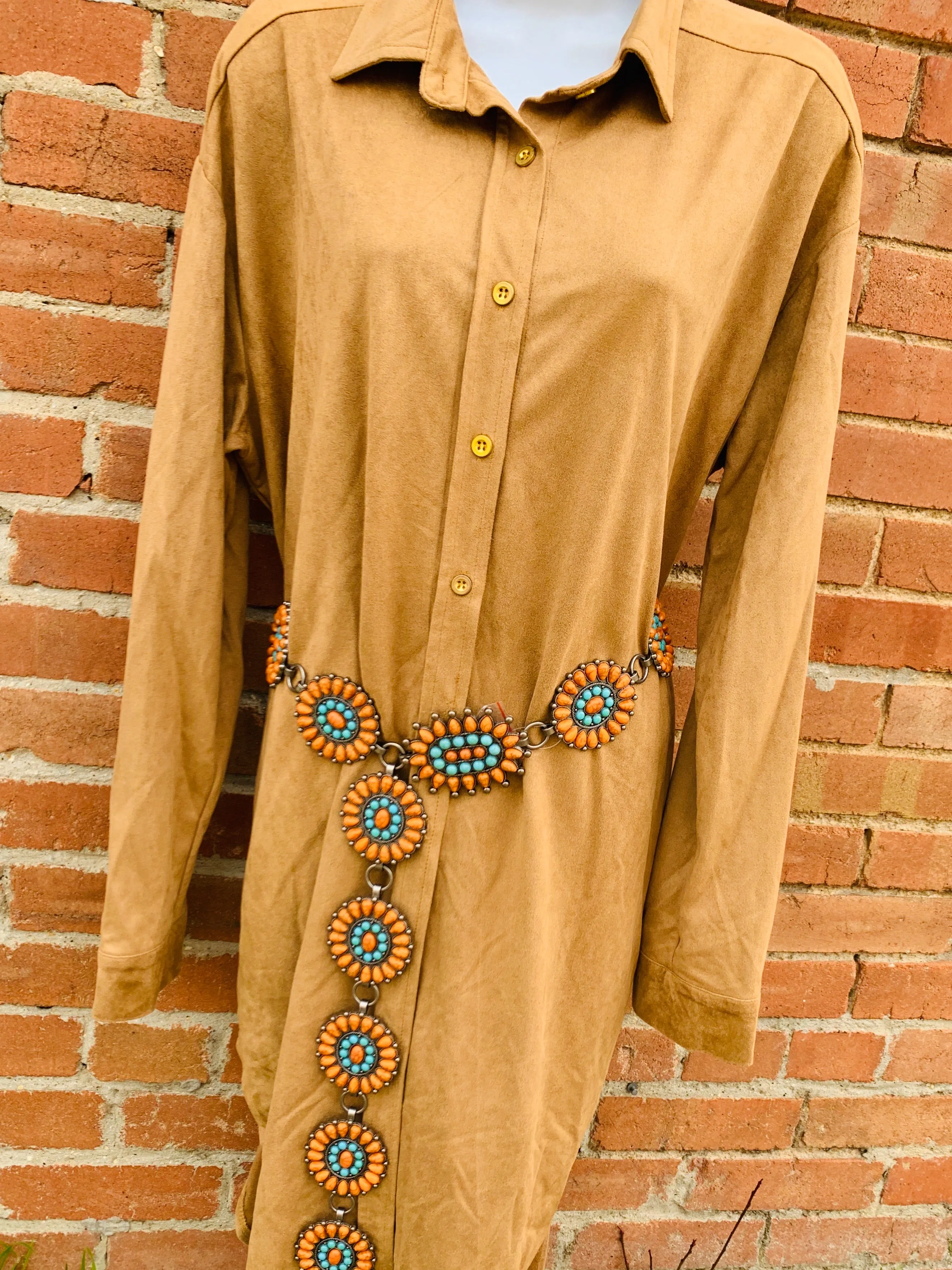 Micro Suede Dress