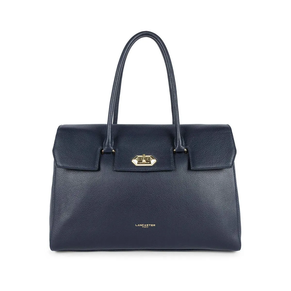 Milano Cosmos XL Tote Bag in Leather with Flap