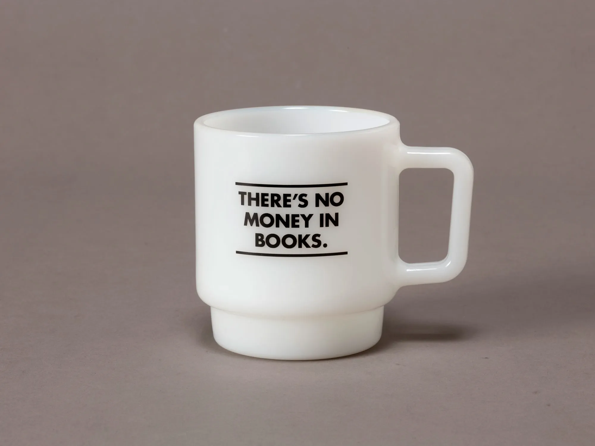Milk Glass Mug