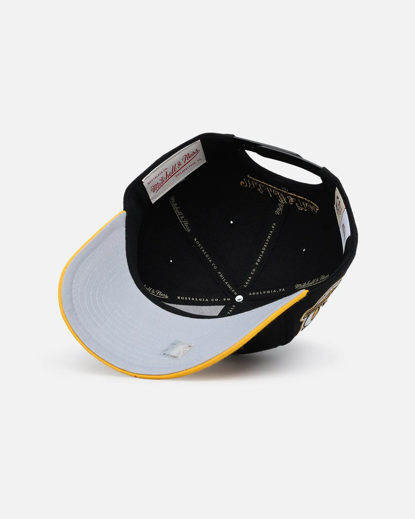 Mitchell & Ness Denver Nuggets Enter The Dragon Pro Crown Snapback Black/Ochre