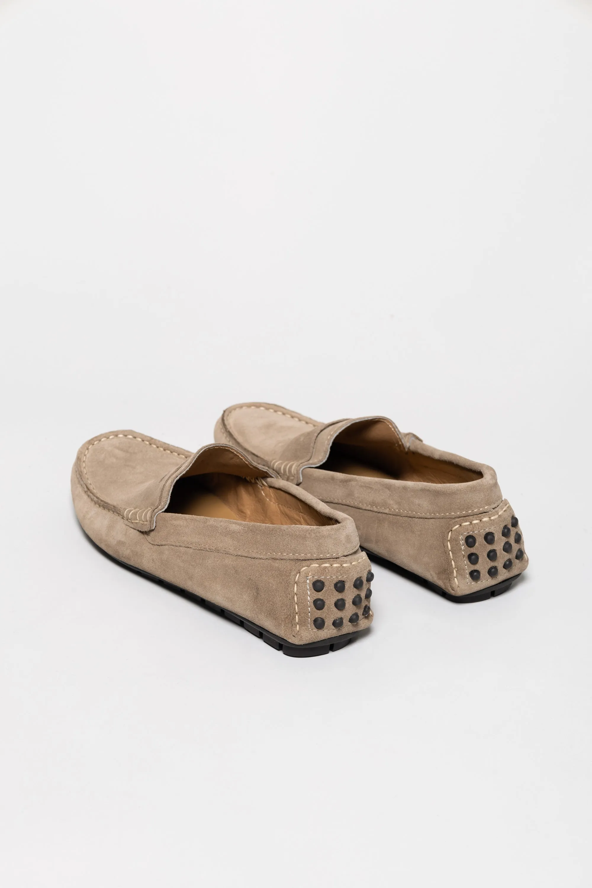moccasin mask beige