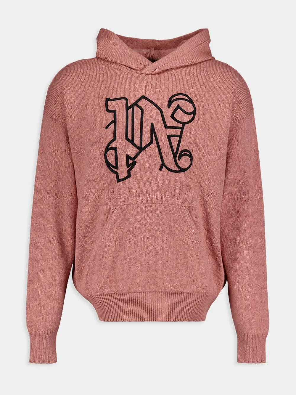 Monogram Knit Hoodie