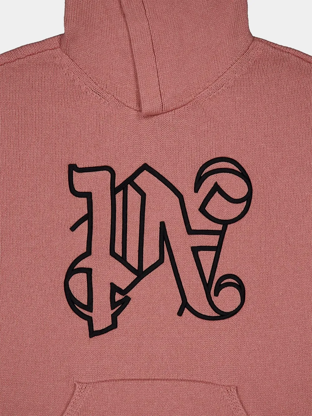 Monogram Knit Hoodie