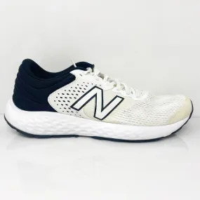 New Balance Mens 520 V7 M520CW7 White Running Shoes Sneakers Size 10 D