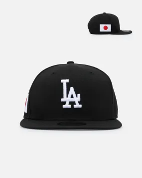 New Era Los Angeles Dodgers 'Japan Pack' 9FIFTY Snapback Black/White