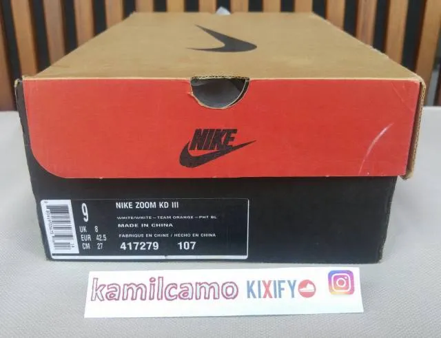 Nike Kd 3 III rare