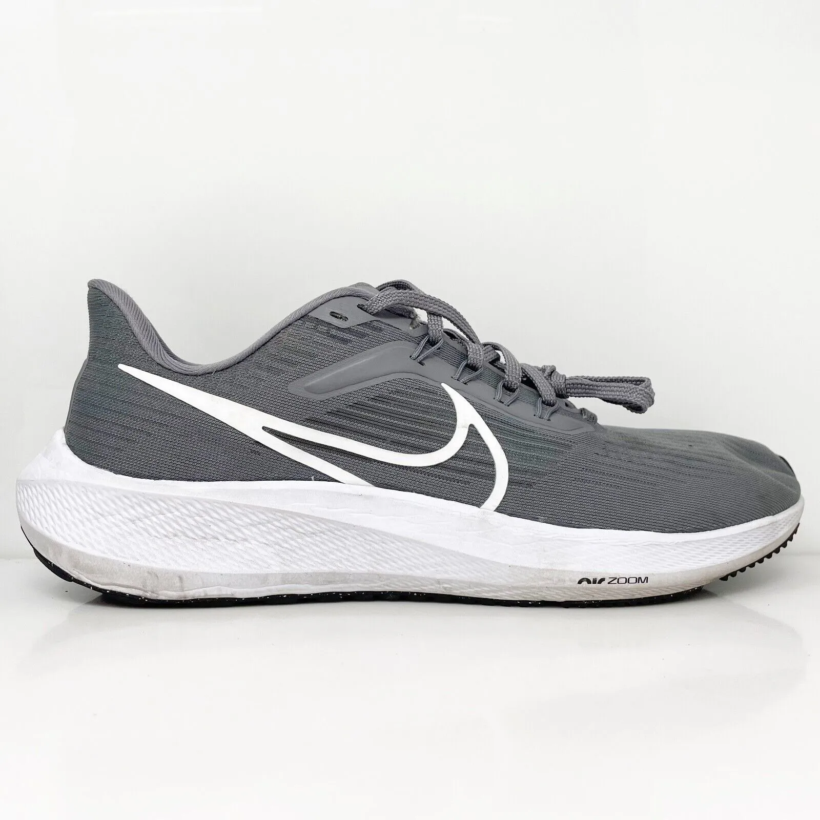 Nike Mens Air Zoom Pegasus 39 DM0164-002 Gray Running Shoes Sneakers Size 10.5