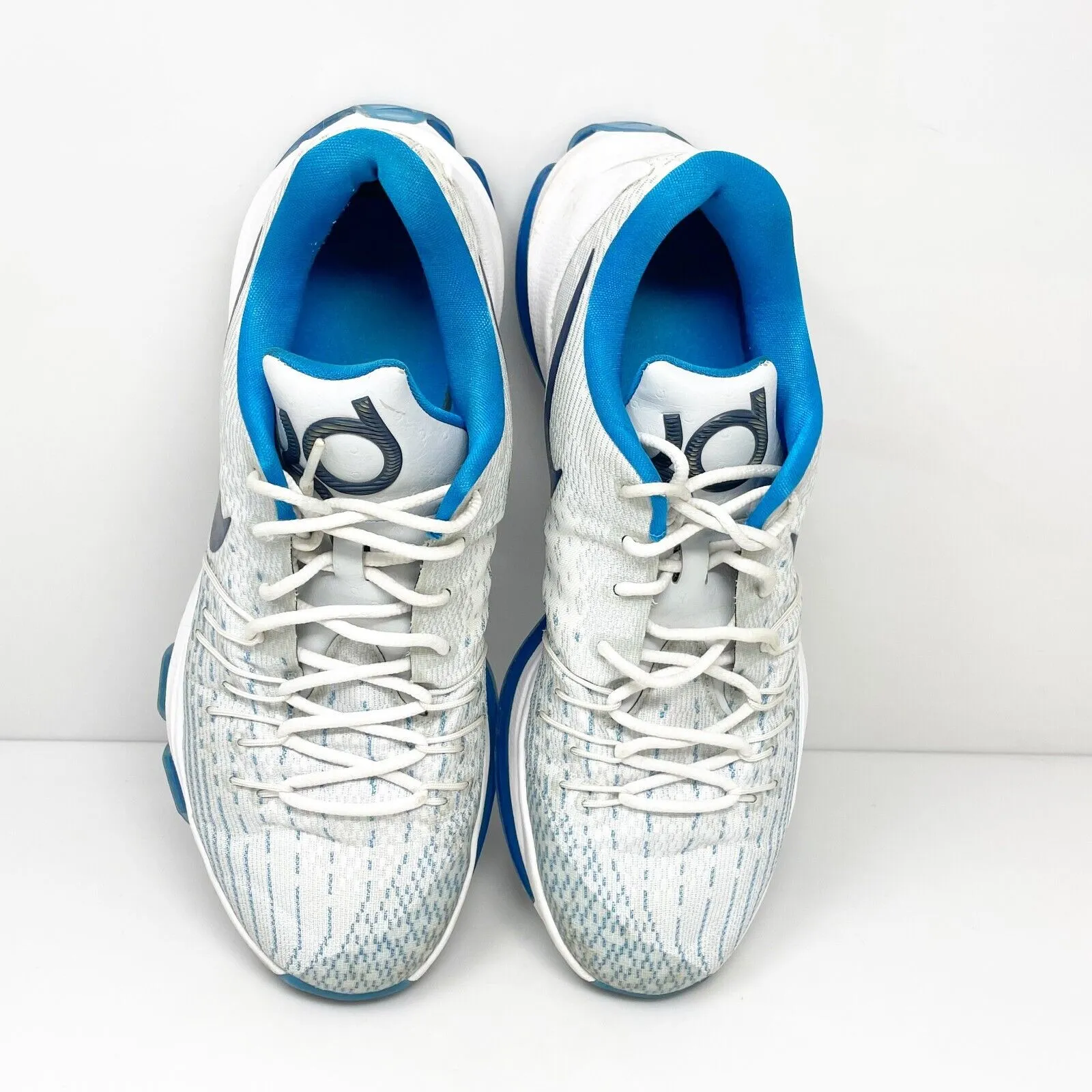 Nike Mens KD 8 749375-144 White Running Shoes Sneakers Size 11