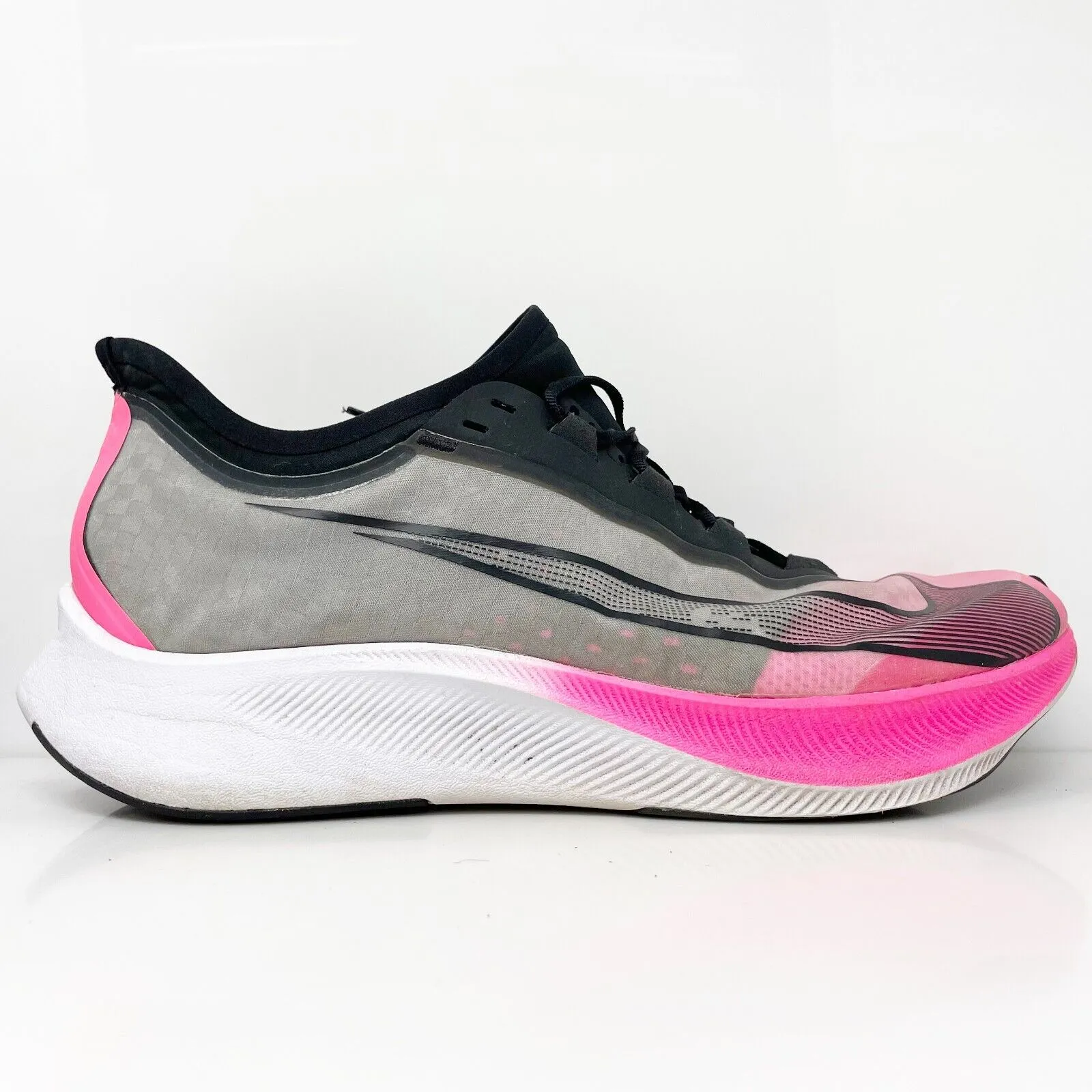 Nike Mens Zoom Fly 3 AT8240-600 Pink Running Shoes Sneakers Size 14