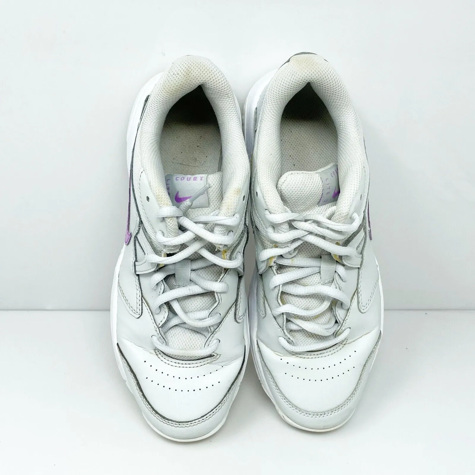 Nike Womens Court Lite 2 AR8838-024 White Running Shoes Sneakers Size 7.5