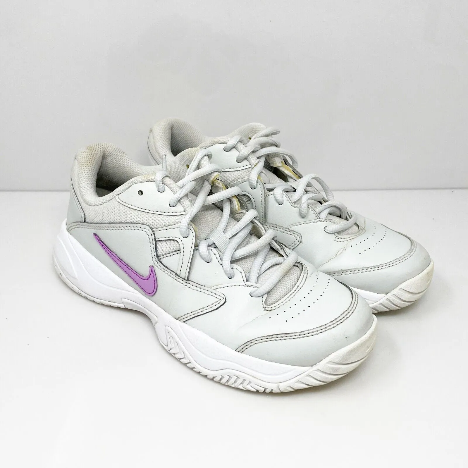 Nike Womens Court Lite 2 AR8838-024 White Running Shoes Sneakers Size 7.5