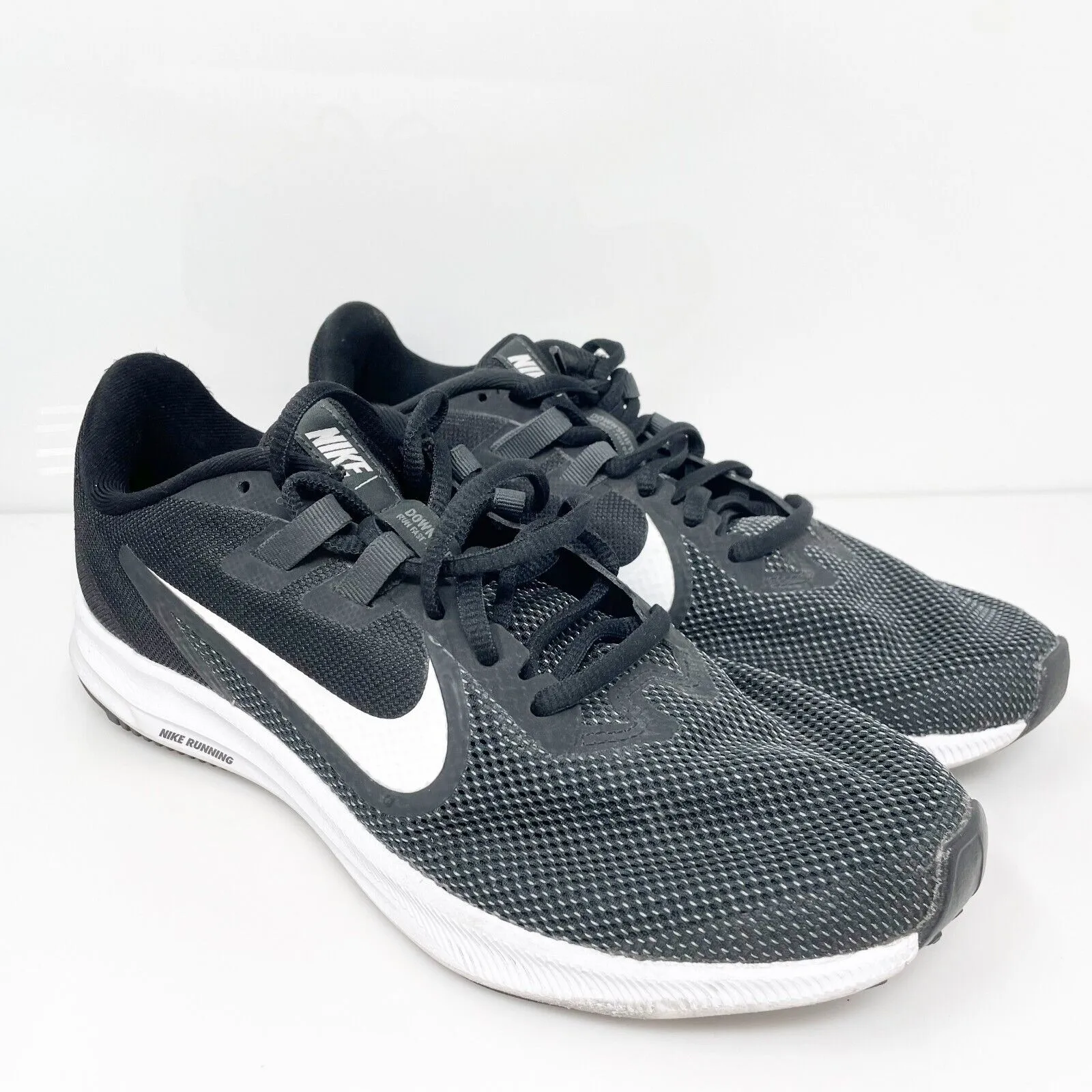 Nike Womens Downshifter 9 AQ7486-001 Black Running Shoes Sneakers Size 8