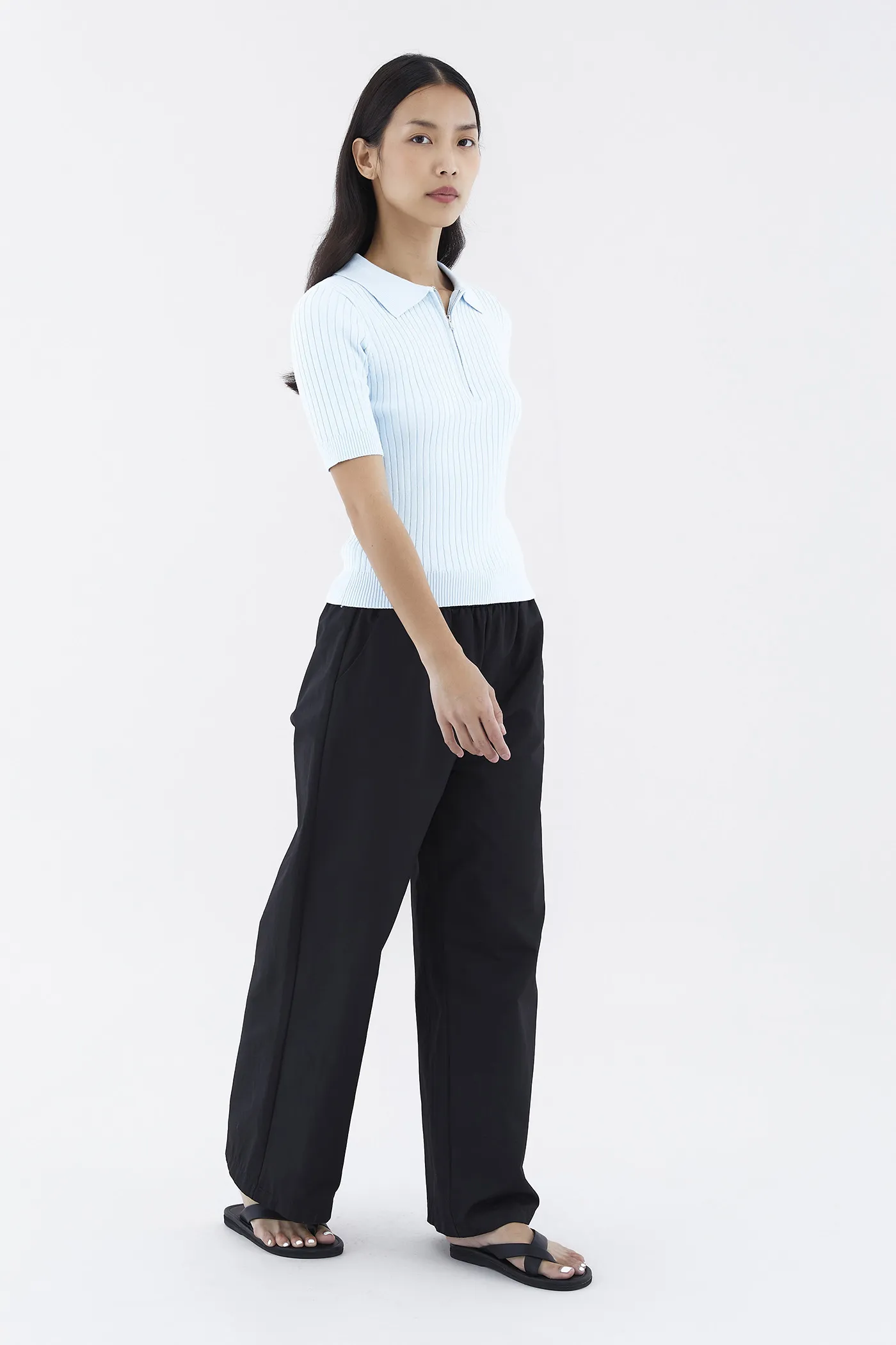 Nodelyn Polo Knit Top