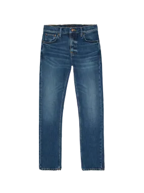 Nudie Jeans Grim Tim Jean L30 Workers Blue