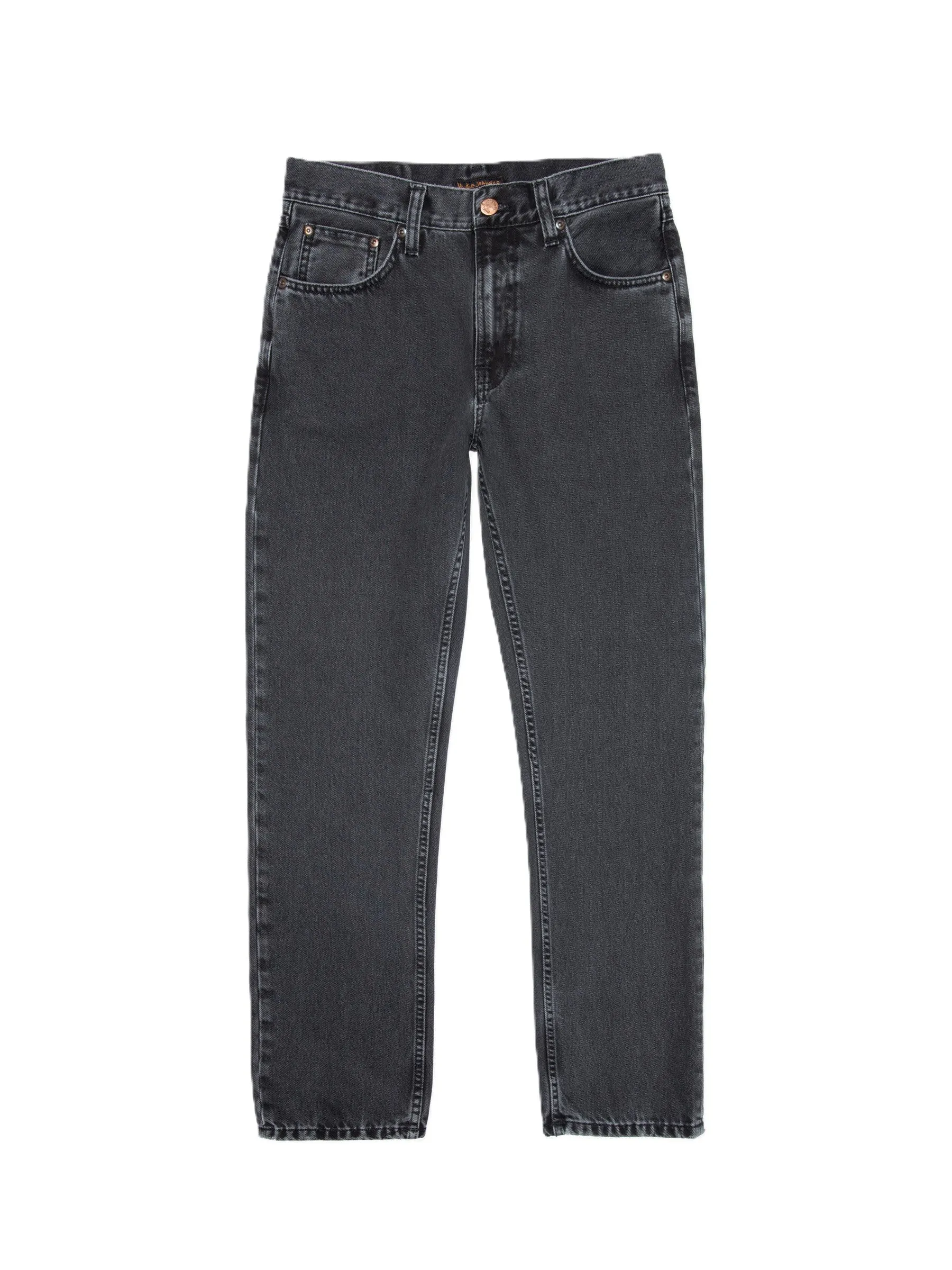 Nudie Jeans Gritty Jackson Jean L32 Black Cliffs