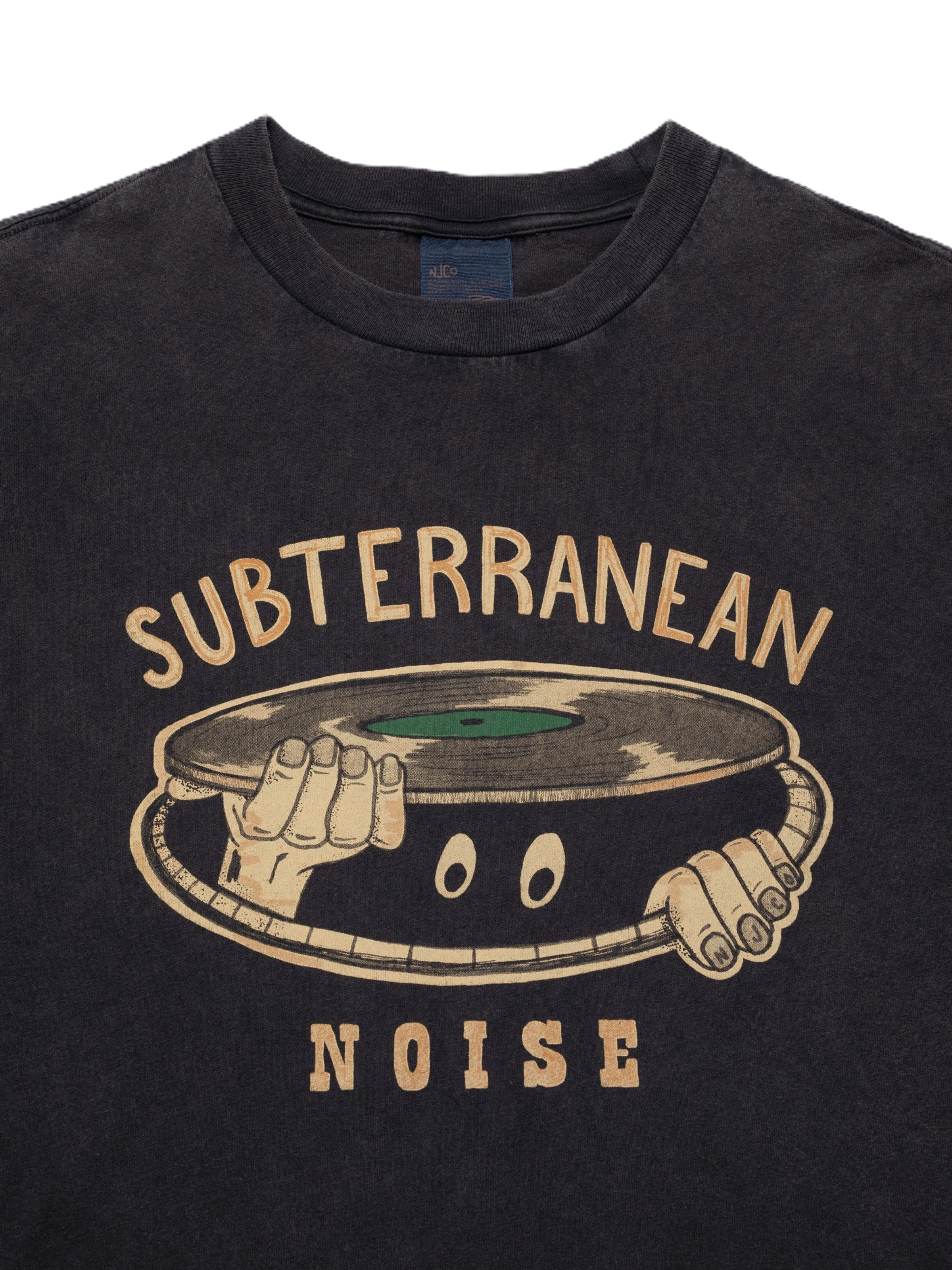 Nudie Jeans Koffe Sub Noise T-Shirt Antracite