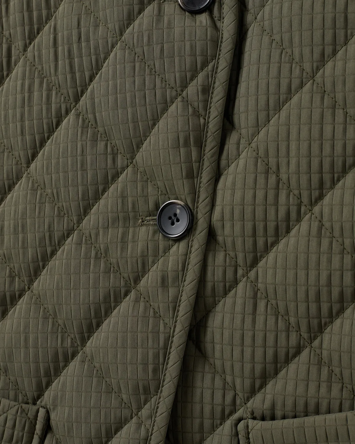 OLGASW VEST - Dark green