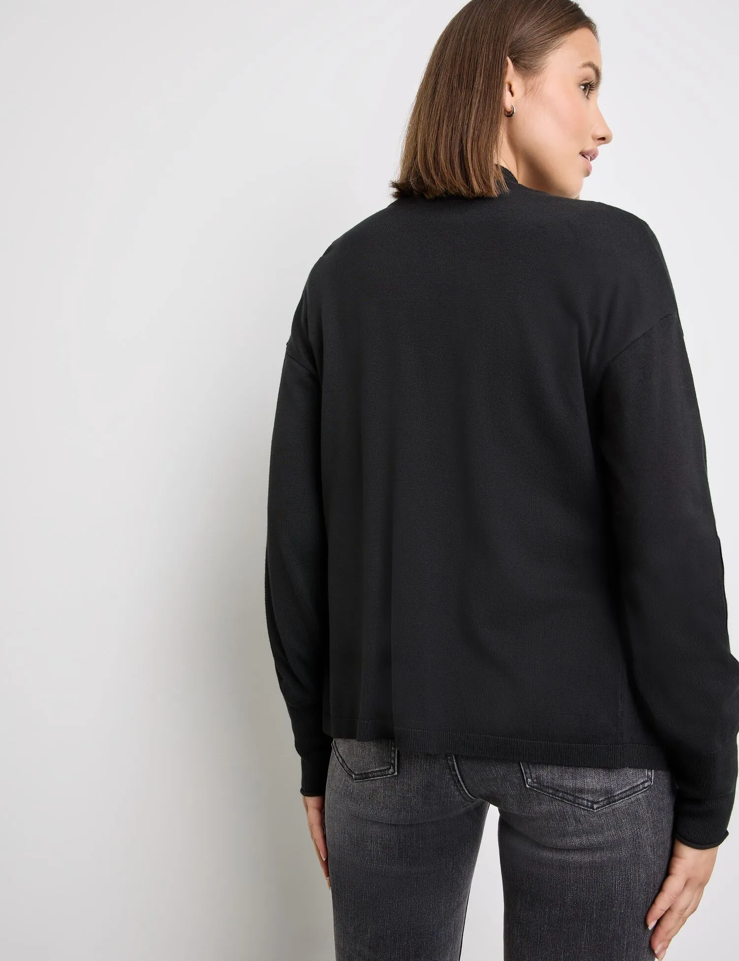 Open-fronted cardigan