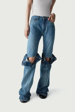 Open Knee Jeans