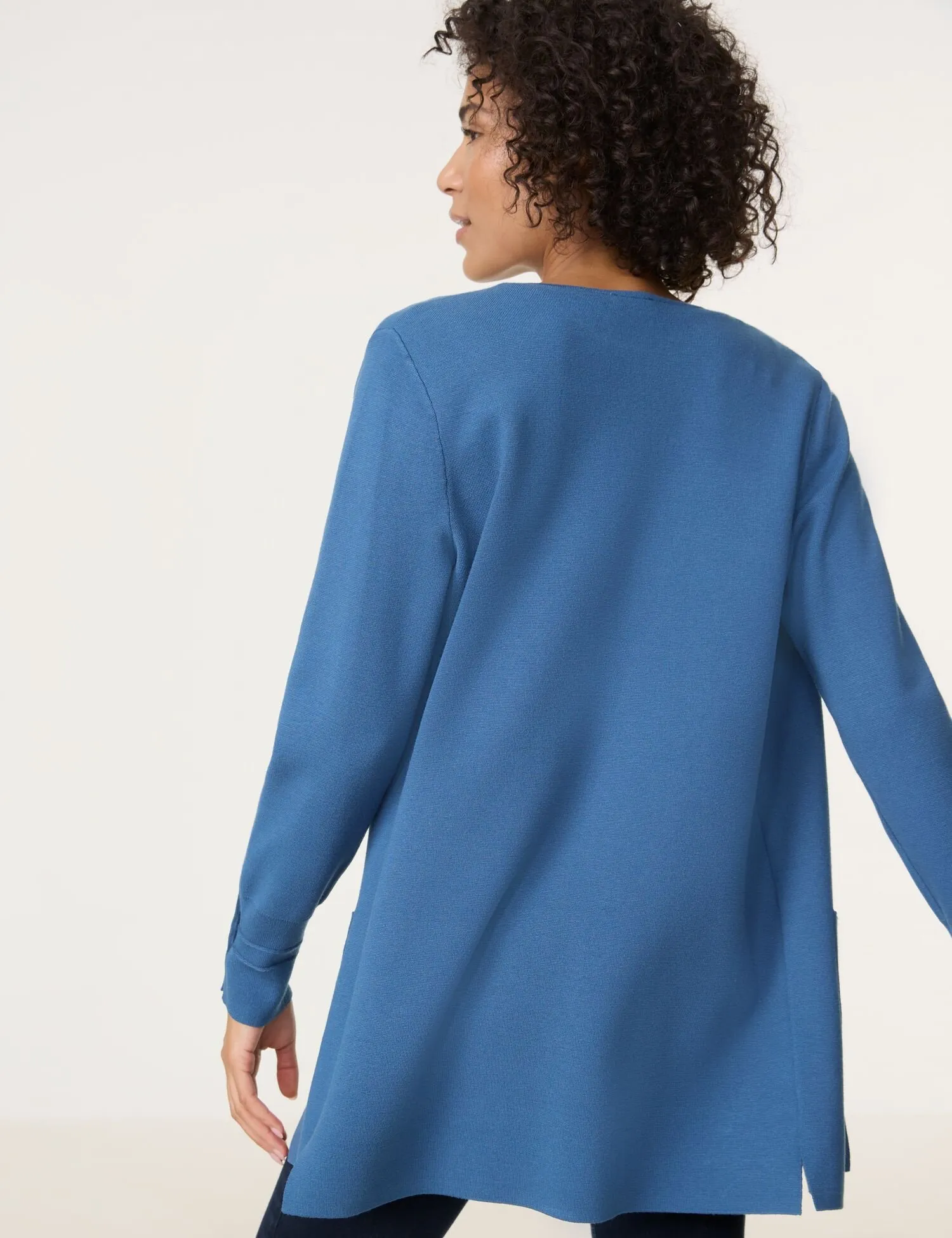 Open long cardigan