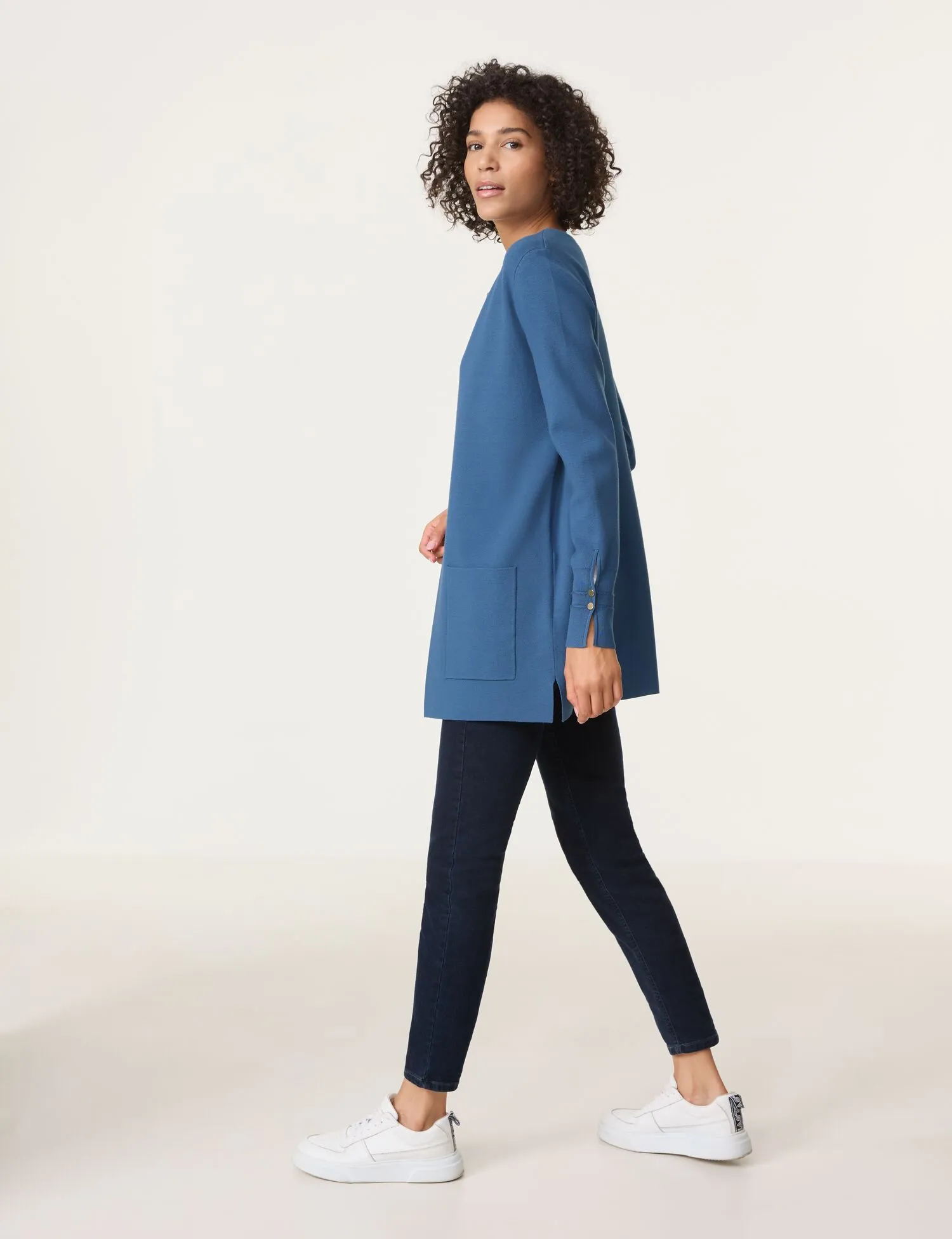 Open long cardigan