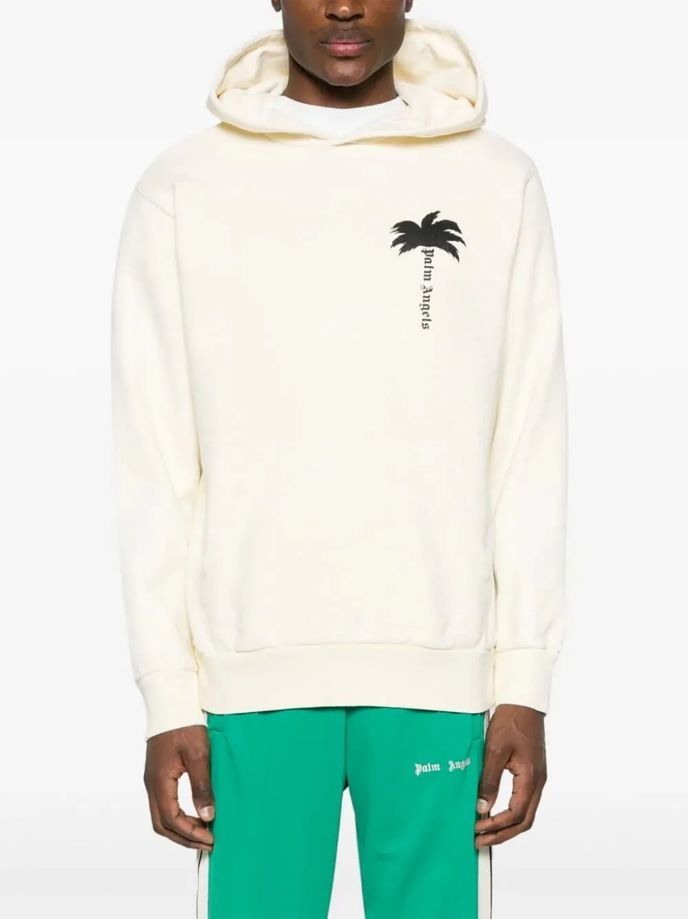 Palm Tree Cotton Hoodie