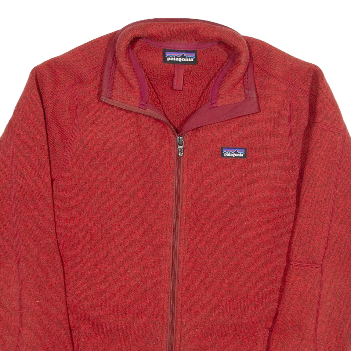 PATAGONIA Fleece Style Womens Jacket Red S