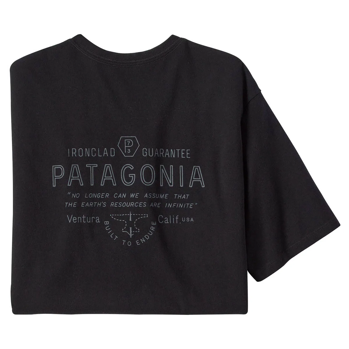 Patagonia Men's Forge Mark Responsibili-Tee - Black