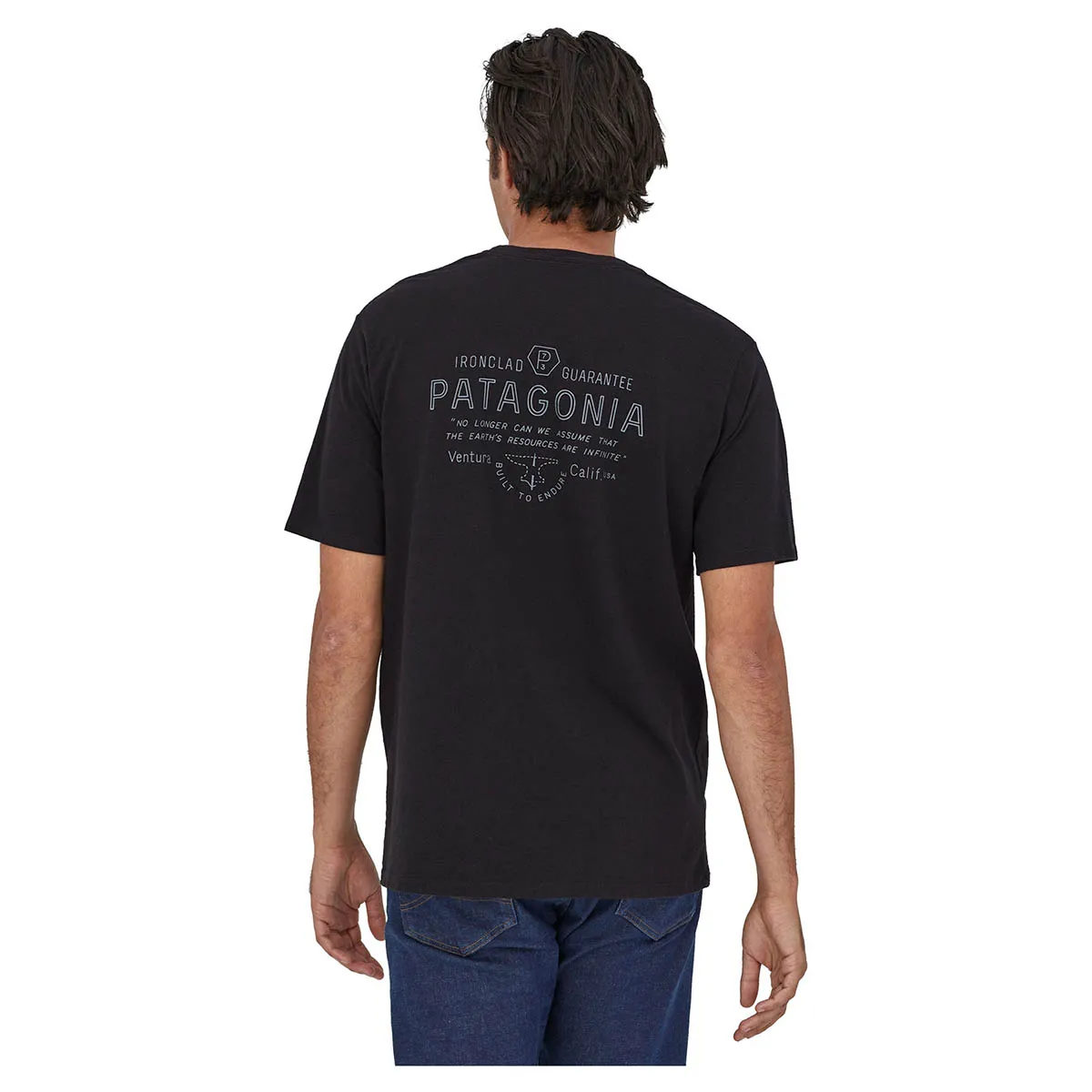 Patagonia Men's Forge Mark Responsibili-Tee - Black