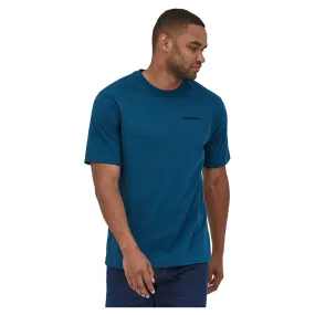 Patagonia Men's P-6 Logo Responsibili-Tee - Wavy Blue