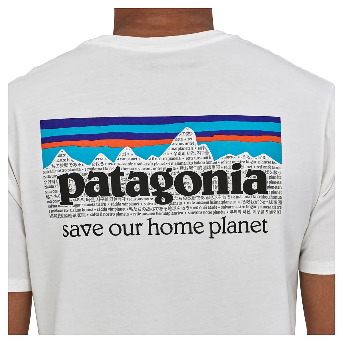 Patagonia Men's P-6 Mission Organic Cotton Tee - White