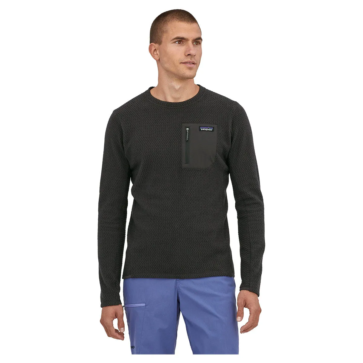 Patagonia Men's R1 Air Crew Fleece - Black