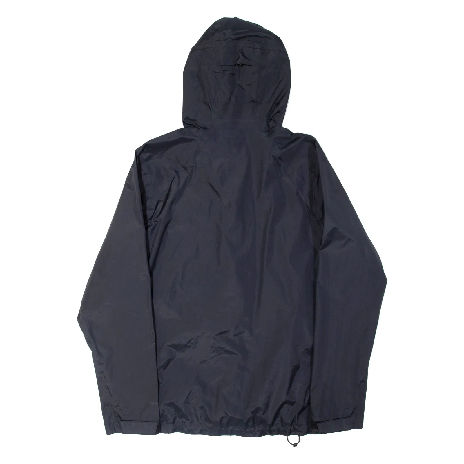 PATAGONIA Mens Rain Jacket Black Nylon Hooded M