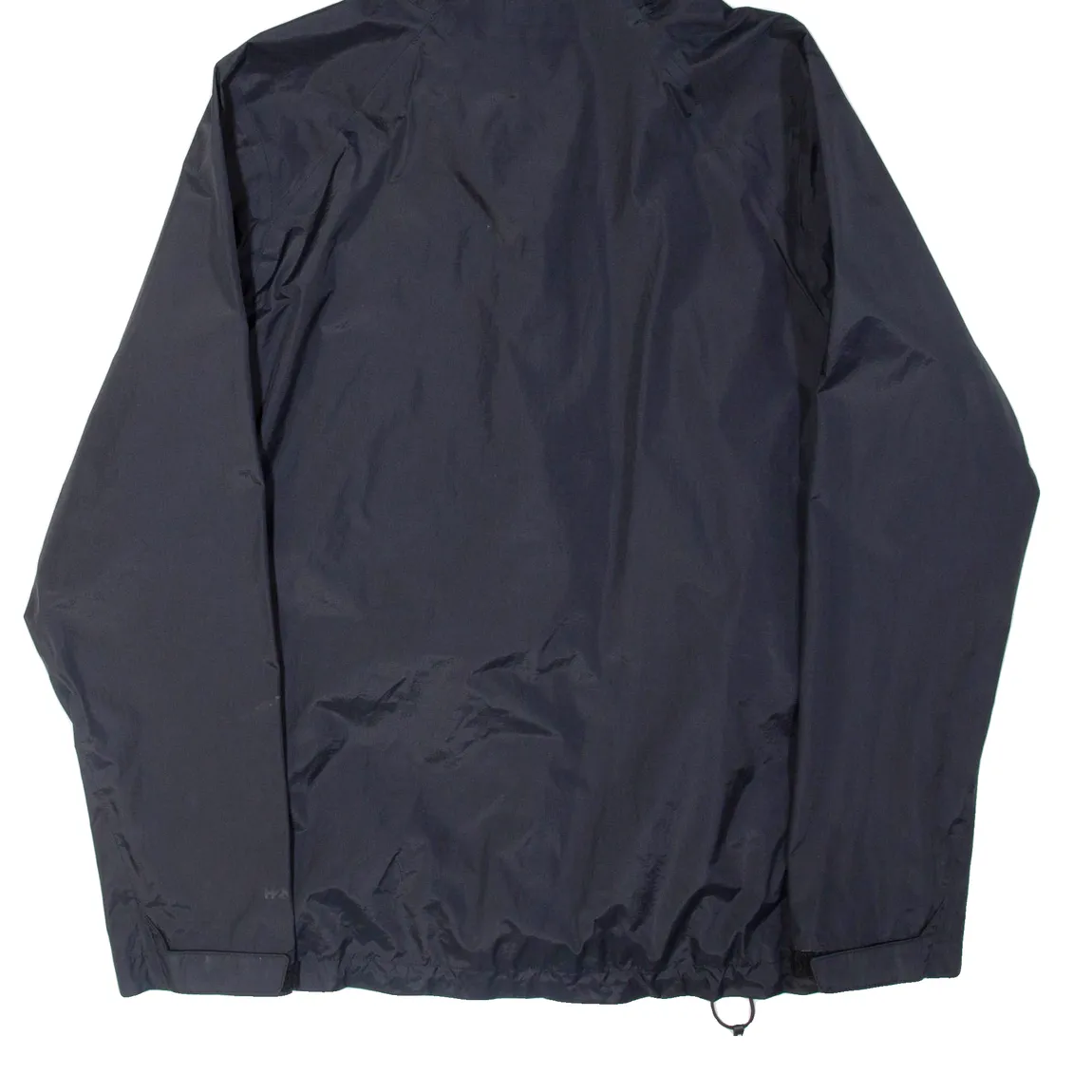 PATAGONIA Mens Rain Jacket Black Nylon Hooded M