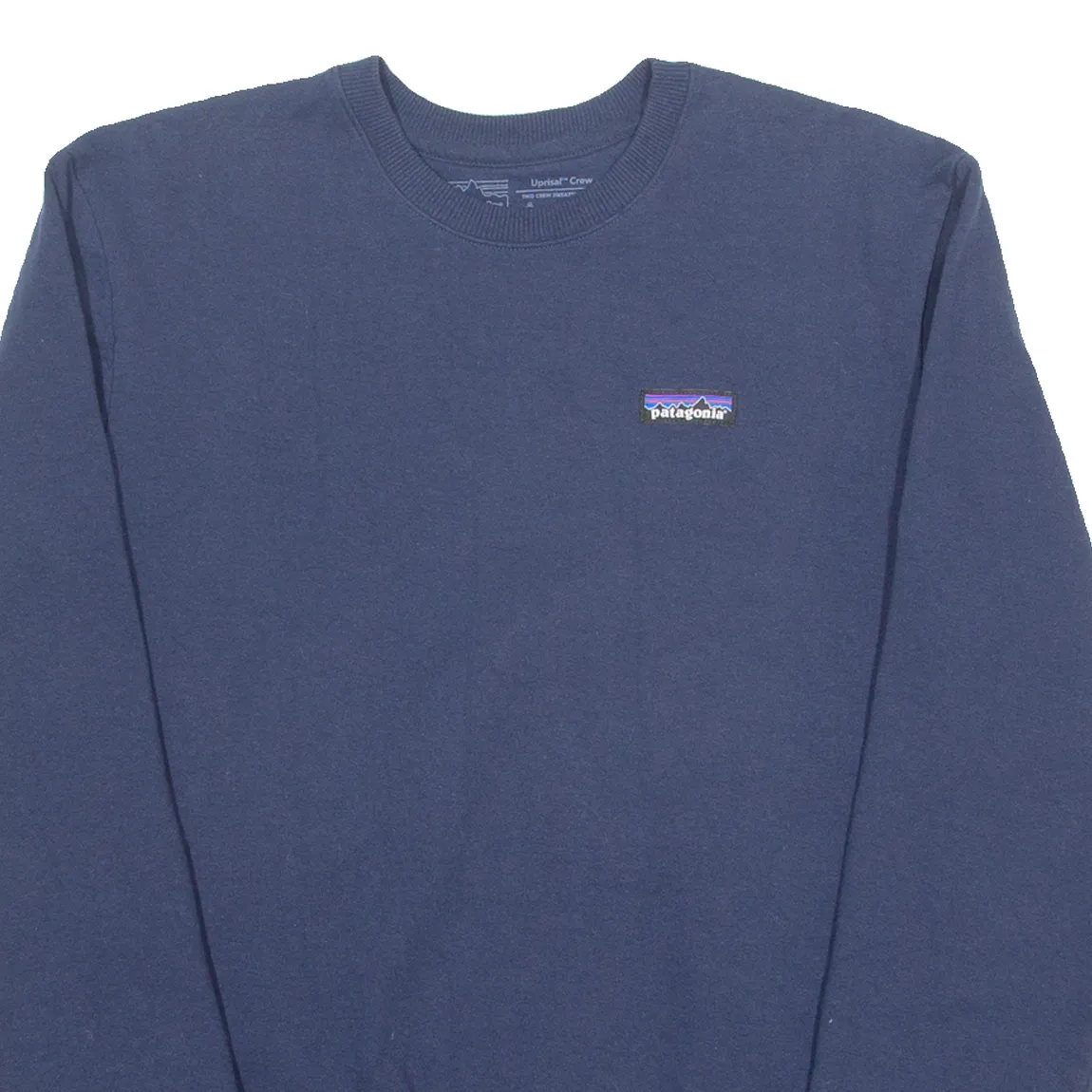 PATAGONIA Mens Sweatshirt Blue Crewneck S