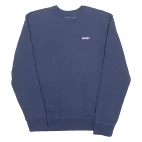 PATAGONIA Mens Sweatshirt Blue Crewneck S