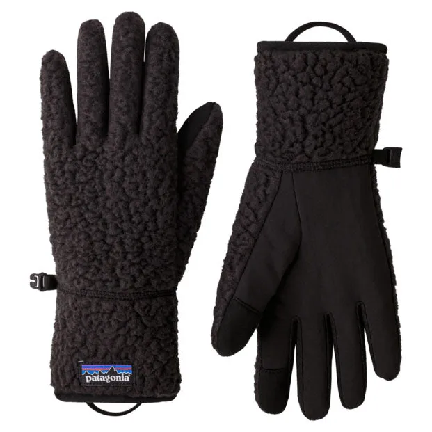 Patagonia Retro Pile Gloves - Black