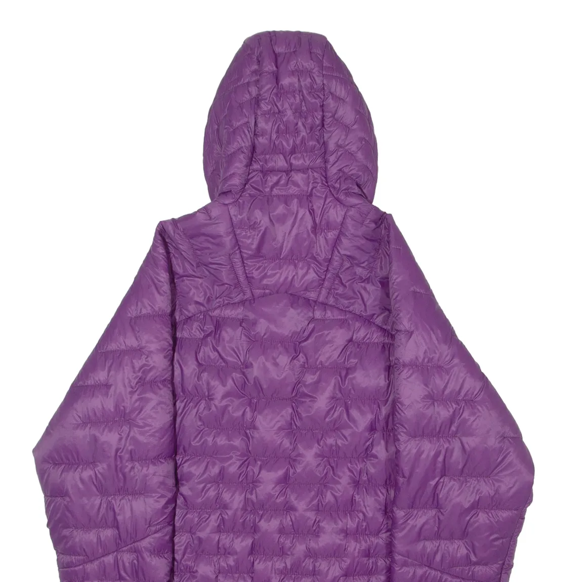 PATAGONIA Womens Quilted Jacket Purple Nylon Hooded XL