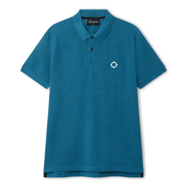 Pique Polo - Storm Blue