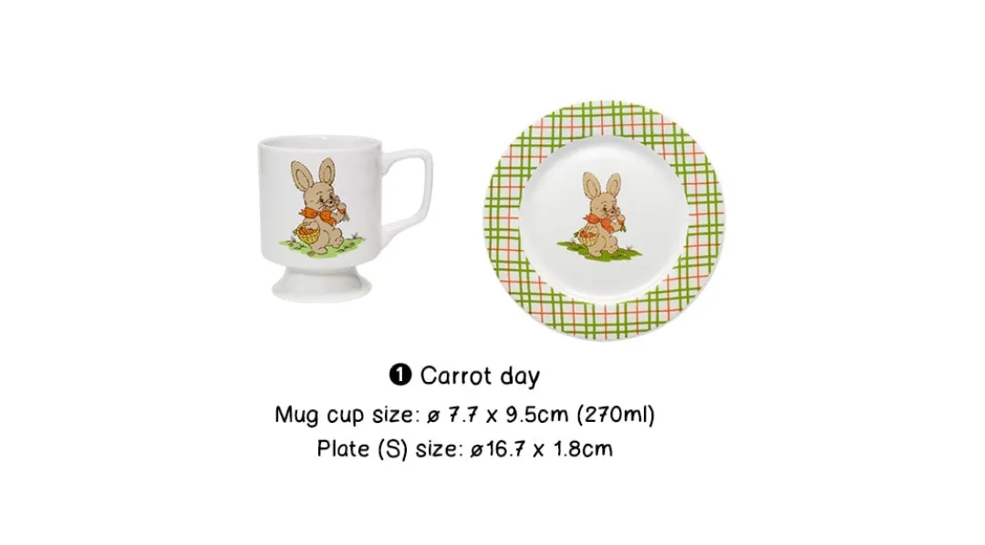 Plate Small Carrot Day