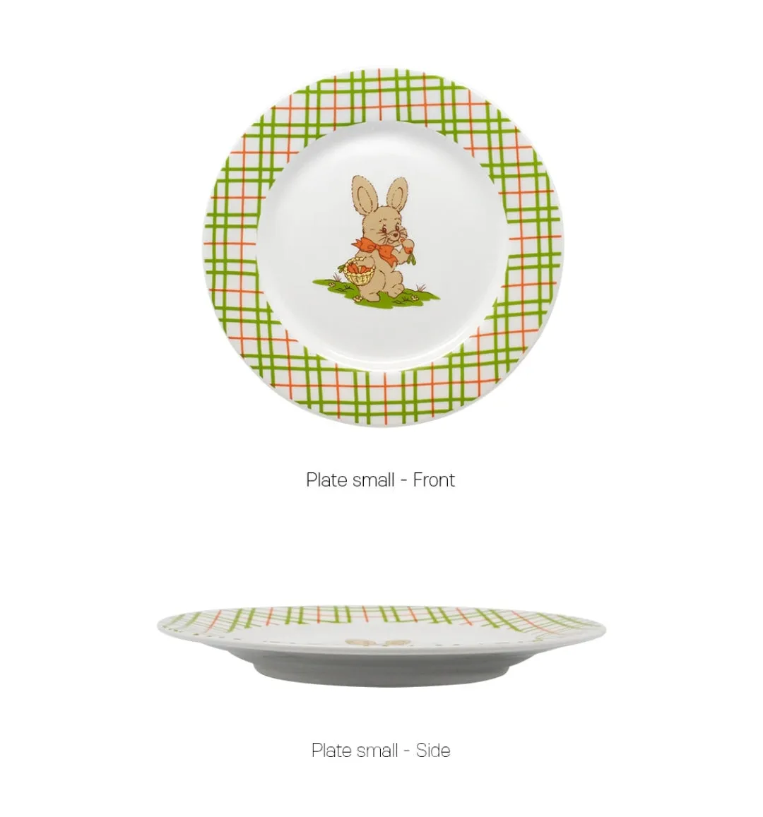 Plate Small Carrot Day