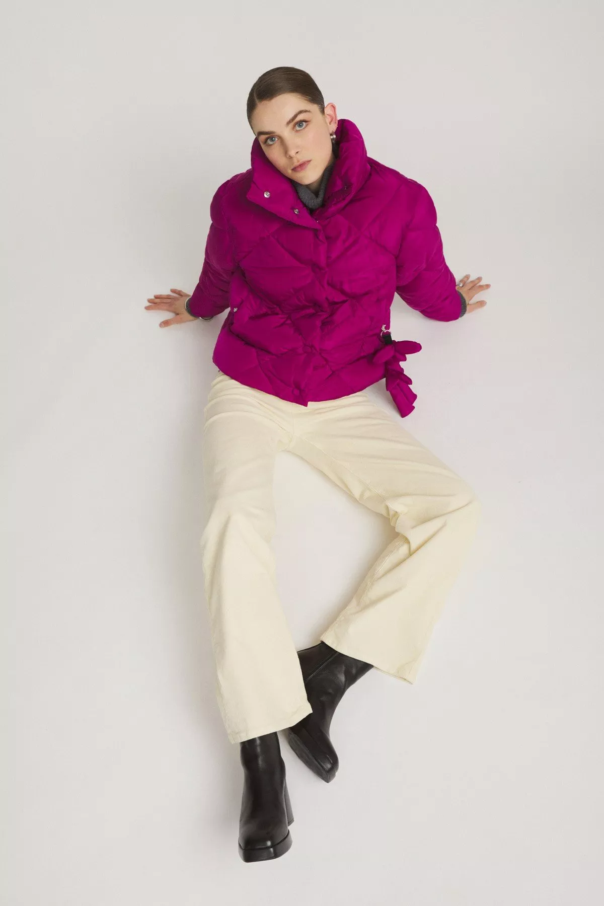 Quilted puffer jacket