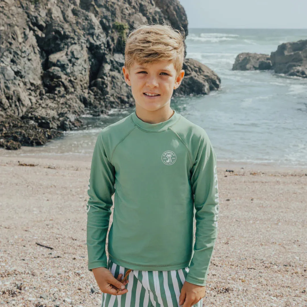 Rash Vest || Coastal Green