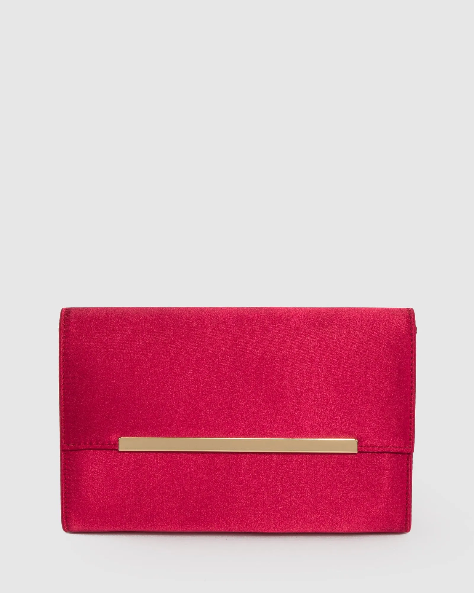 Red Harriet Clutch Bag