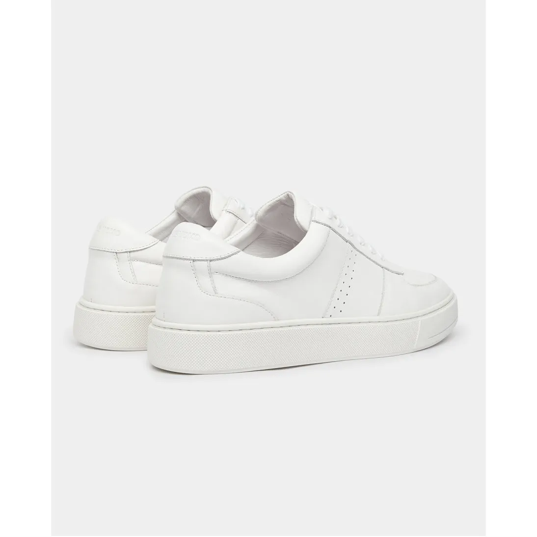 Remus Uomo Enrico Leather Trainers 02207 White