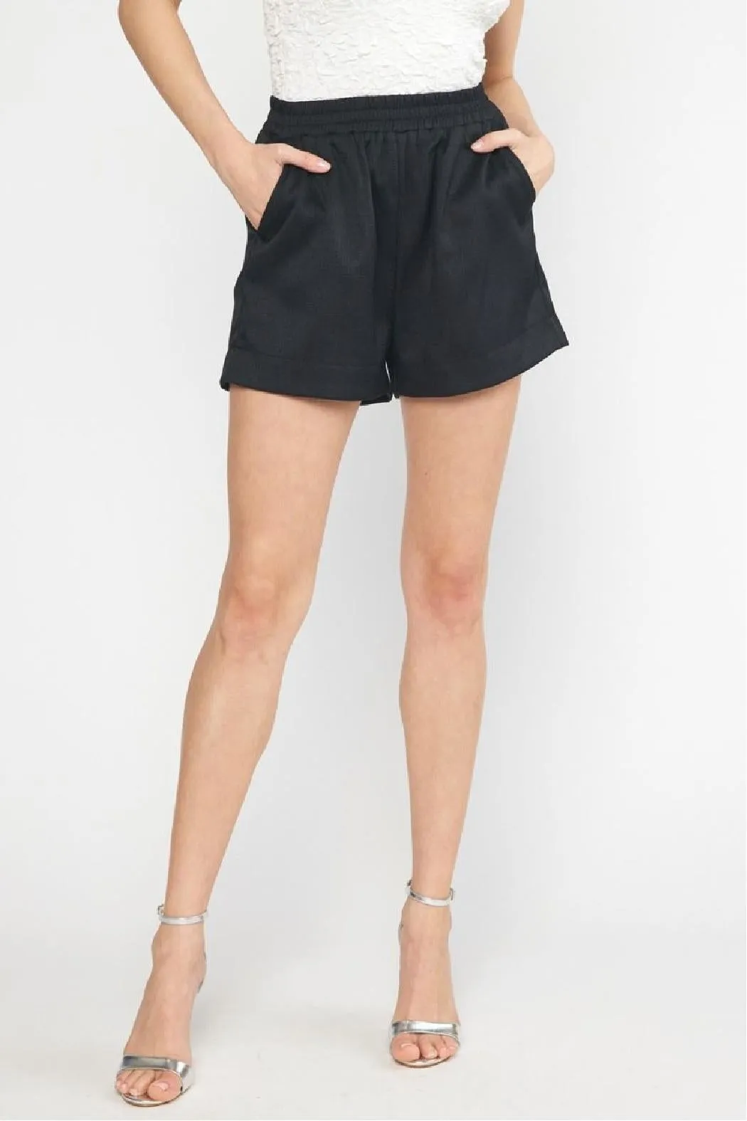 Rolled Hem Shorts