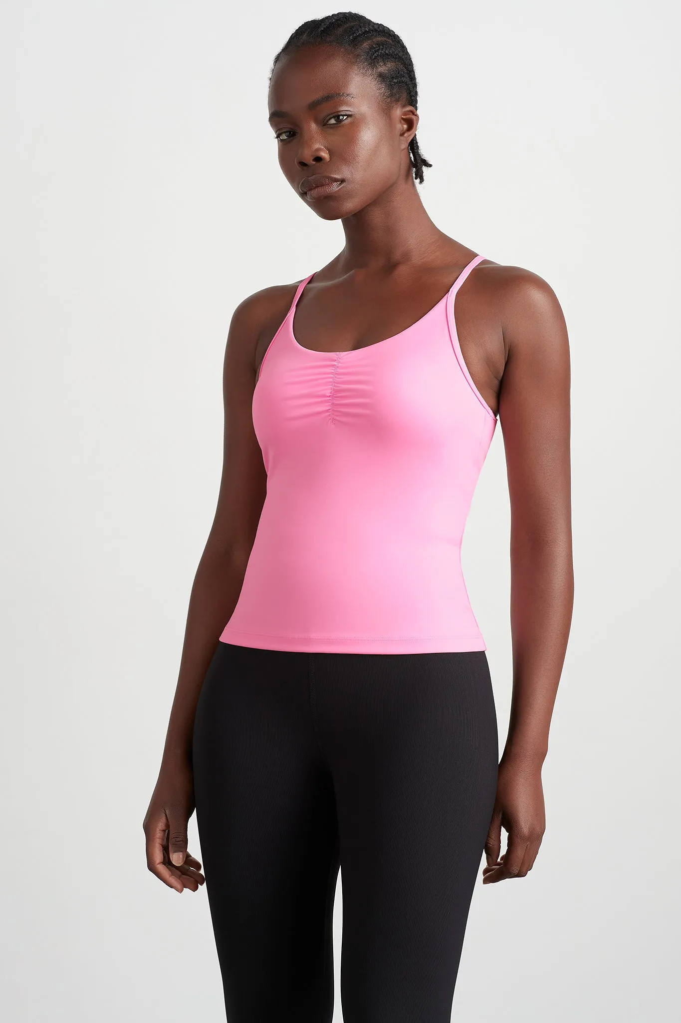 Ruched Active Tank 349 -          