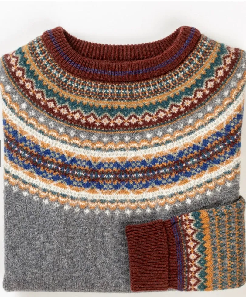 Sacs of Ashbourne   Eribe Alpine Sweater -Hawthorn